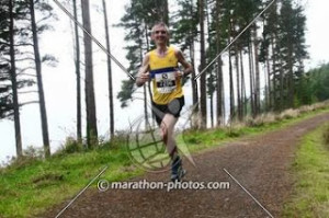 David Sawyer at the Kielder Marathon 2013. Pic of me at Kielder in my first running blog post.